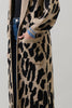 City Cat Leopard Duster Cardigan