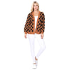 Polka Dot Open Front Cardigan