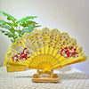 Peacock Showgirl Hand Fan6
