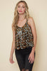 Luxe Leopard Sequin Tank Top