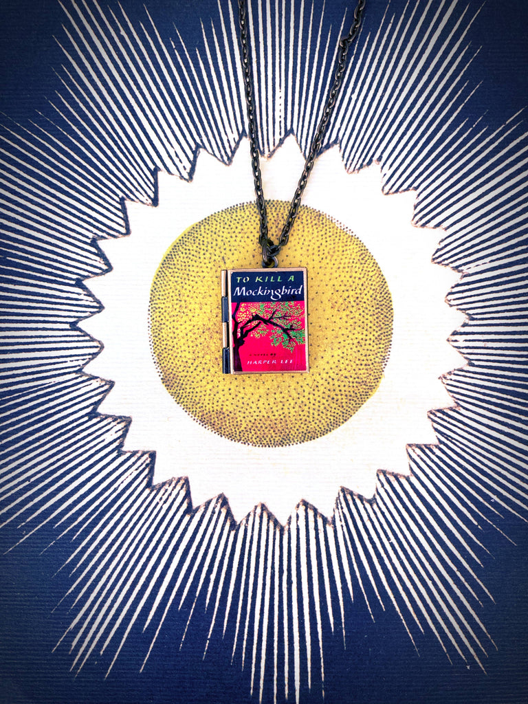 Book Locket Necklace - To Kill A Mockingbird - 1st Ed: Bronze