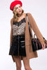 Lace Trim Leopard Camisole