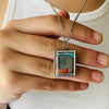 Book Locket Necklace - The Handmaid's Tale : Stainless Steel