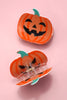Happy Pumpkin Hair Claw