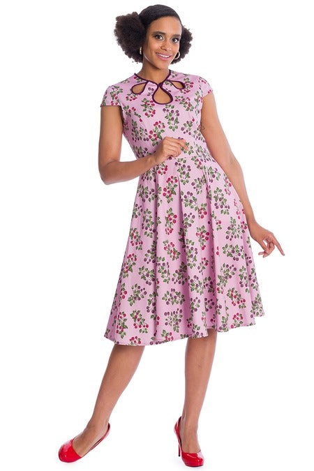 Lilac Summer Berry Dress