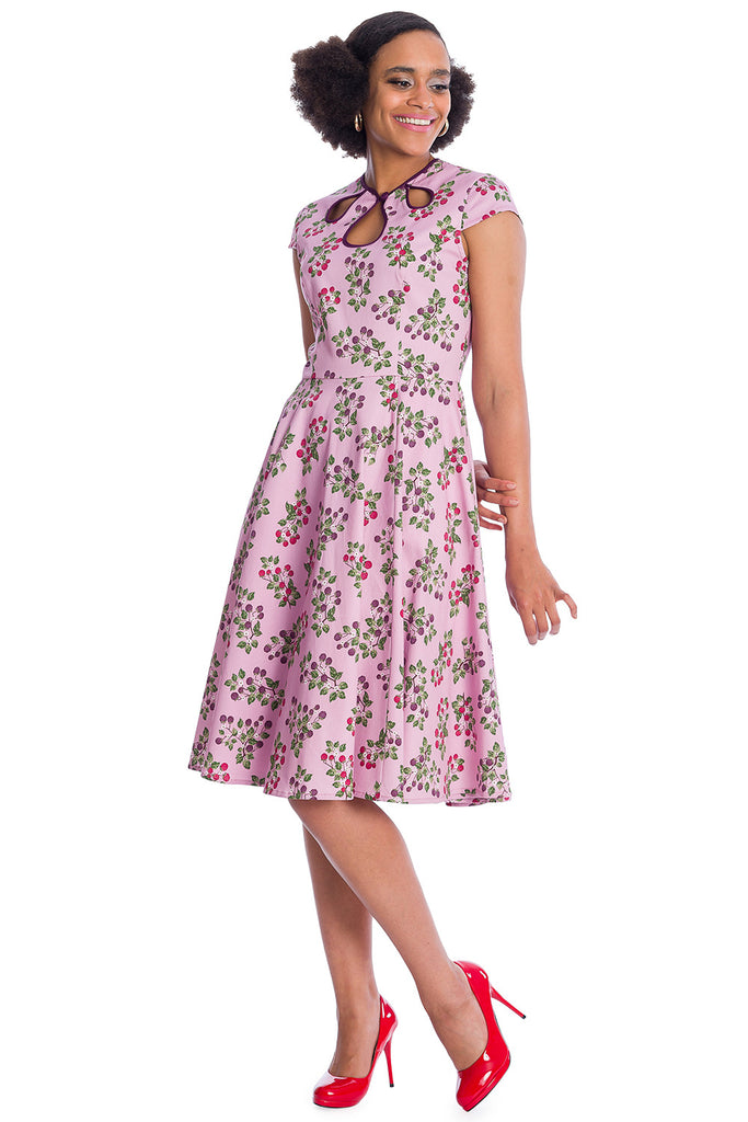 Lilac Summer Berry Dress