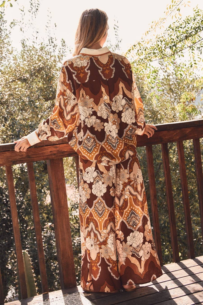Andalucian Retro Print Pants