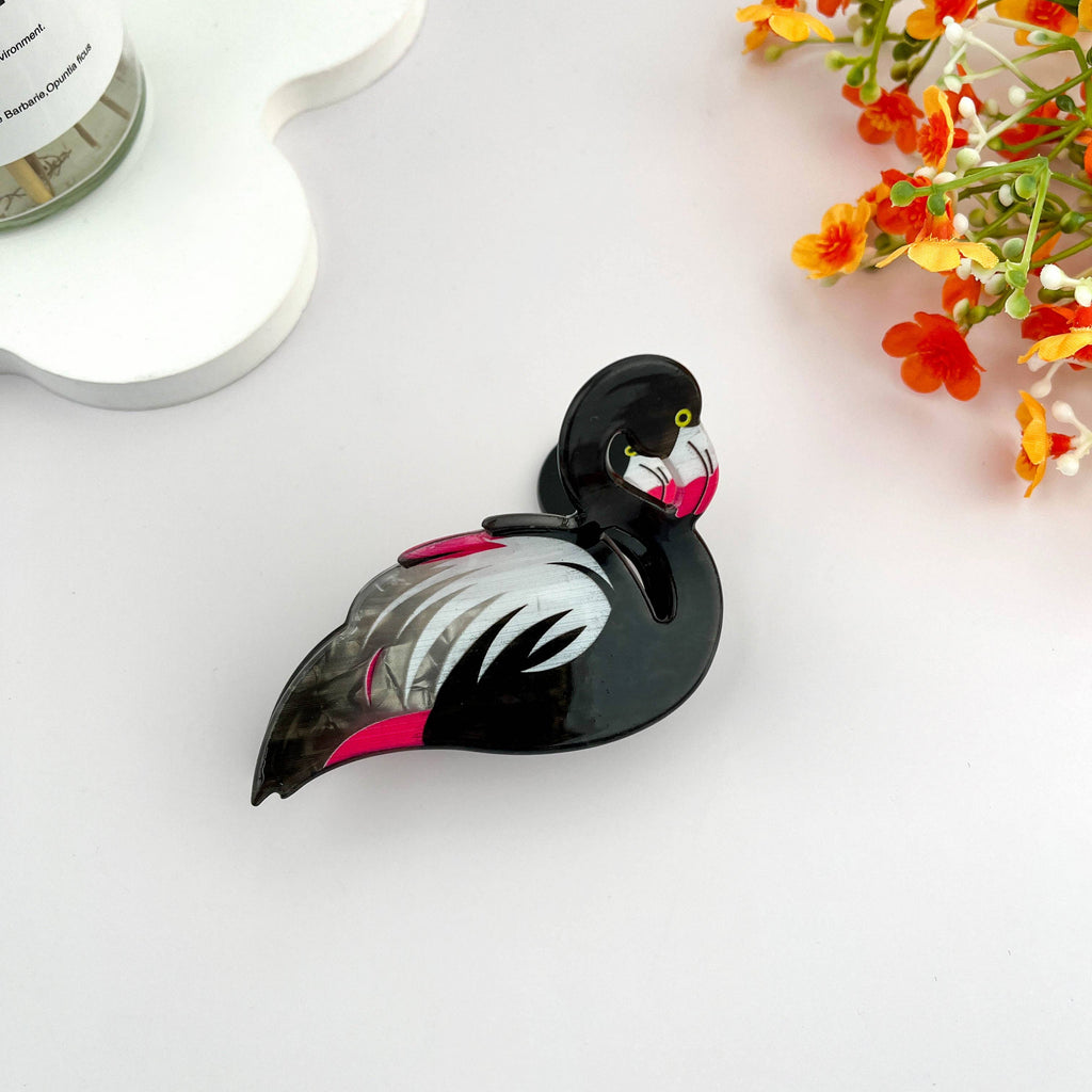 Flamingo Hair Claw