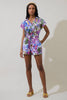 Blue Tropics Light Cotton Top