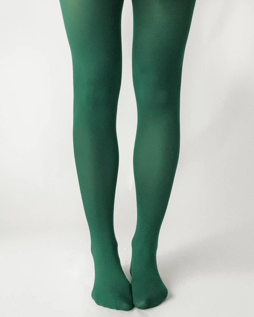 50 Denier Opaque Tights: Purple