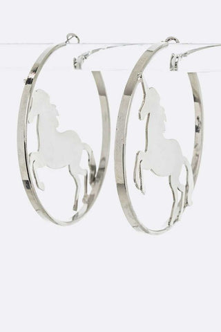 Rhinestone Swag Earrings