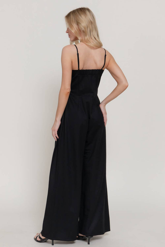 Midnight Magic Wide Leg Jumpsuit