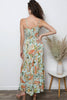 Tropical Twist Cut-Out Maxi Dress- Only XL