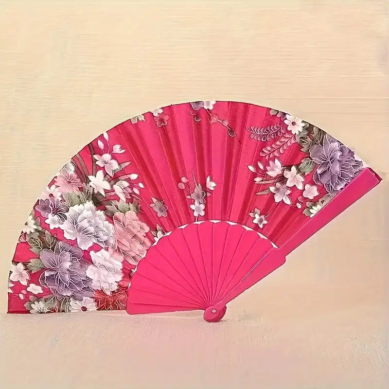 Colourful Floral Hotflash Fan18