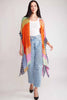Rainbow Patchwork Kimono