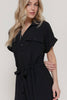 Lapel Collar and Jumpsuit