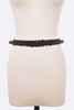 Beaded Glamour Belt : Raven