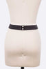 Beaded Glamour Belt : Raven