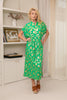 Gilded Iris Caftan Dress