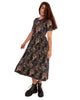 Books and Cats Midi Dress