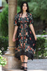 Botanical Bandana Hem Dress
