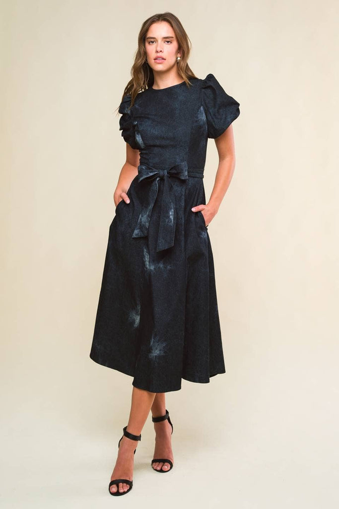 Distressed Denim Ballet Dress
