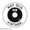 Button-Not Old; Vintage