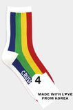 Rainbow Crush Socks