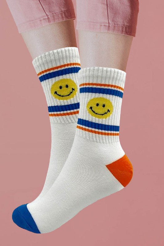 Smiles Everyone Gym Socks
