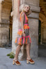 Neon Gauze Gazing Dress