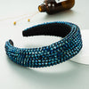 Rhinestone Headband: Navy