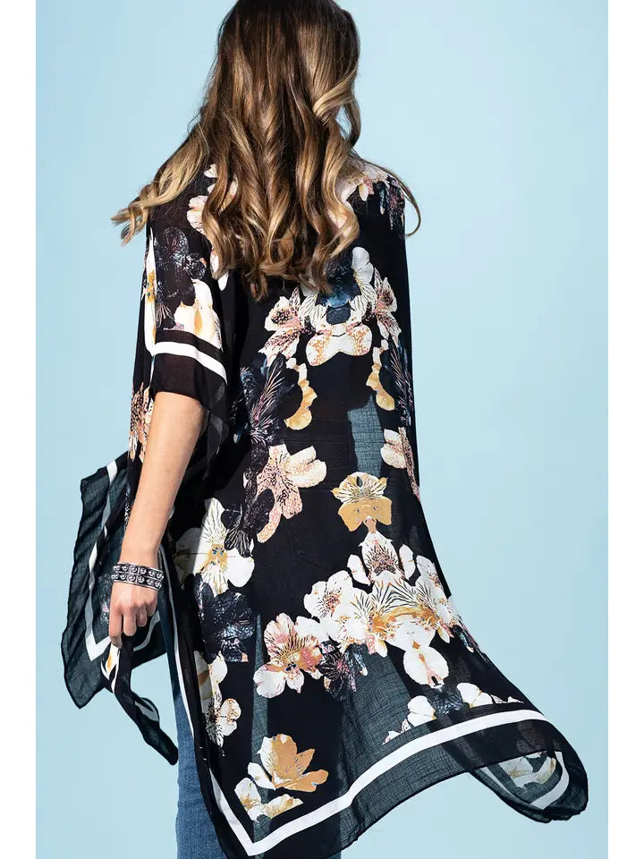 Moon Lit Love Kimono