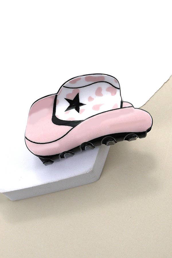 Cowgirl Hair Claw: Pinky Beige