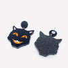 Vintage Horror Cat Earrings