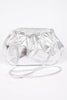 Totally Adorbs Metallic Purse: Black