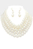 Multi-Strand Pearl Necklace