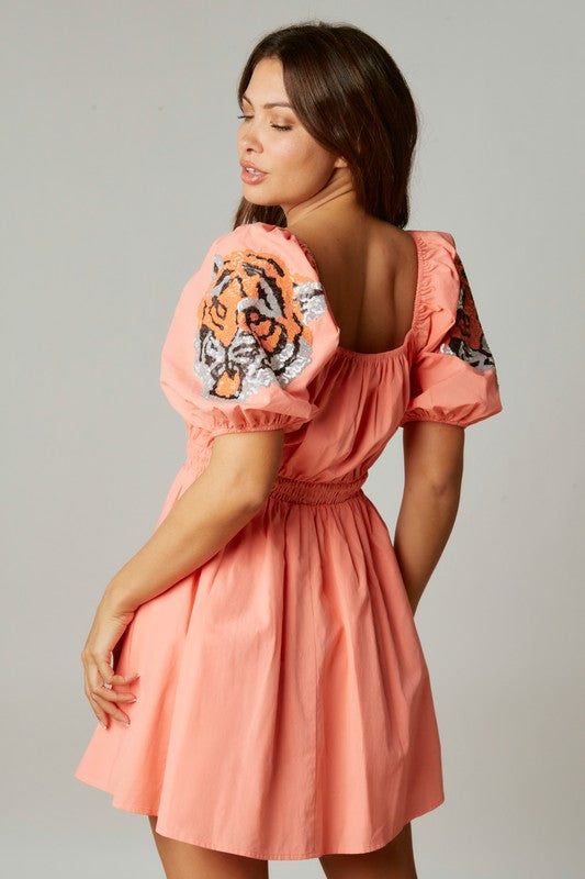Tiger Queen Mini Dress