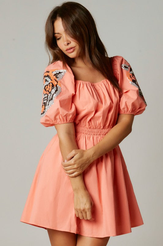 Tiger Queen Mini Dress