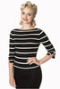 First Mate Boatneck Knit Top
