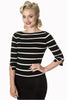 First Mate Boatneck Knit Top