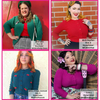 Vintage Crochet Cotton cardi: Magenta
