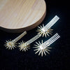 4pc Rhinestone hair Comb Set