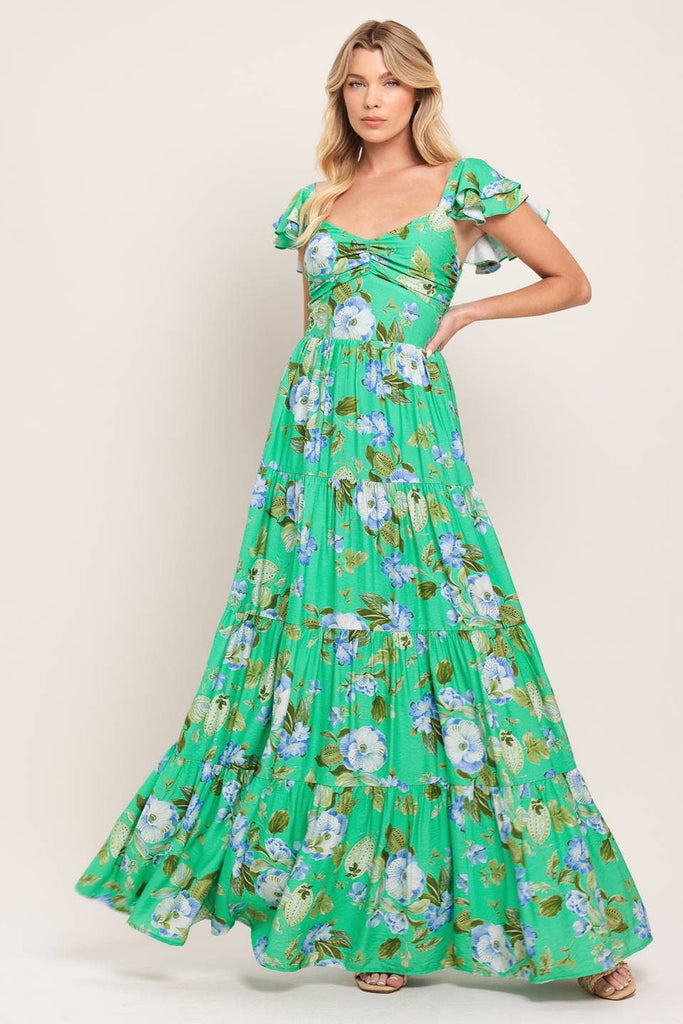 Aquamarine Dream Maxi Dress