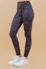 Colorful Cat Outline Leggings