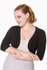 Knit Hudson Bolero: Black