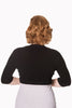 Knit Hudson Bolero: Black