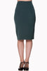 Classic Pencil Skirt: Forest Green