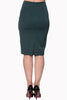 Classic Pencil Skirt: Forest Green