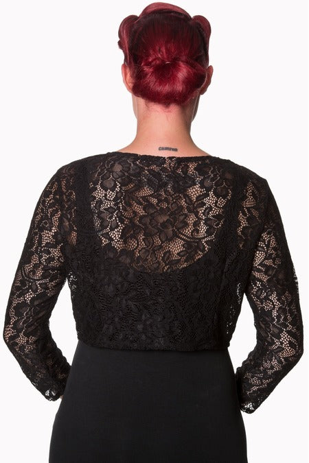 Black Lace Bolero