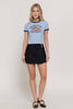 Fruit Club Vintage Tee: Blue
